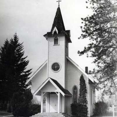 Canby Church.: Copyright: None; Origsize: 4" x 6"; Origformat: Print-Photographic
