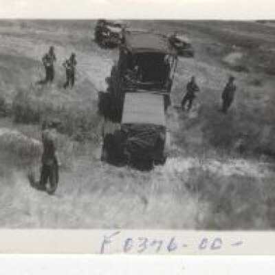 Fort Lewis - Men Around a Truck