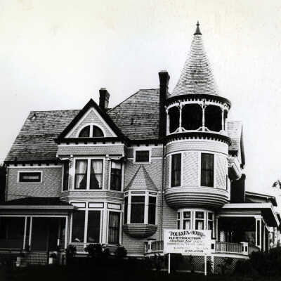Poulsen House and Family, Portland, Oregon, 1981.