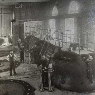 Placing Equipment in West Linn Electric Station