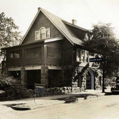 Dr. Heisley's Clinic, O.C., 1936.: Origsize: 8" x 10"; Origformat: Print-Photographic