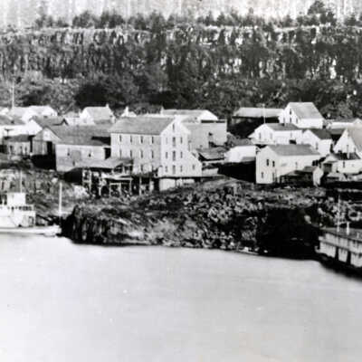 Oregon City 1900 - Steamboats