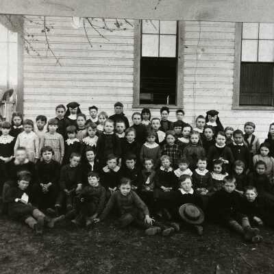 St. John Catholic School (McLoughlin Institute) Students 1889 - 10th and Main, Oregon City