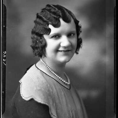 Photograph of A Woman for Ann Laws - November 1929 - Negative