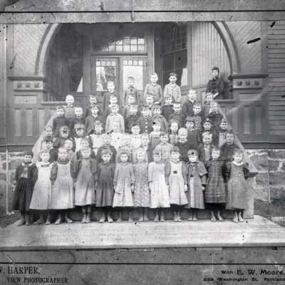 Barclay School Students 1889 - First Grade - Oregon City