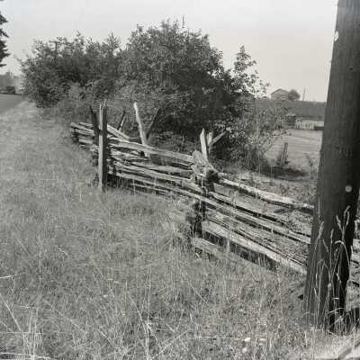 Old "Staker and Rider Fence", 1947