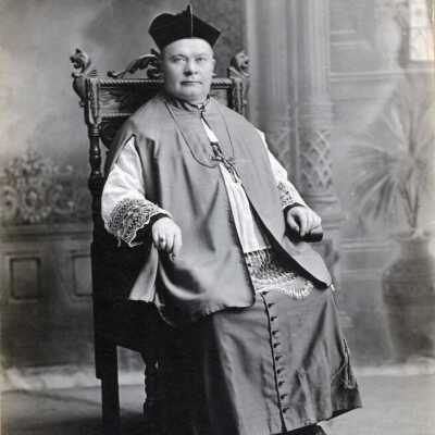 Father Hillebrand, 1902: Copyright: None; Origsize: 8" x 10"; Origformat: Print-Photographic