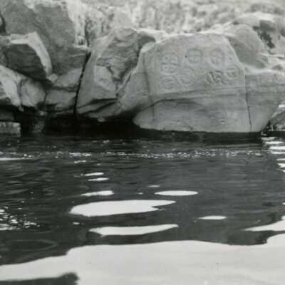 Willamette Falls Markings 1948