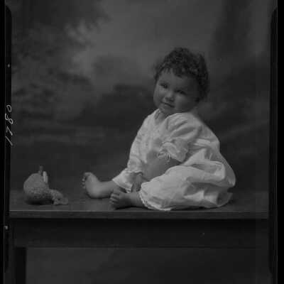 Photo of a child for Mrs. Stone - June 1930