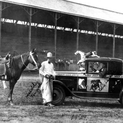 Oregon City Frontier Days 1929 - Kelly Field