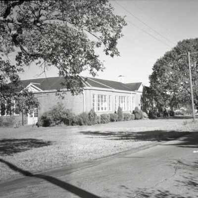 Mt. Pleasant School 1949 - Street View.