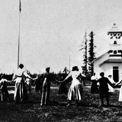 Happy Valley School Students 1912