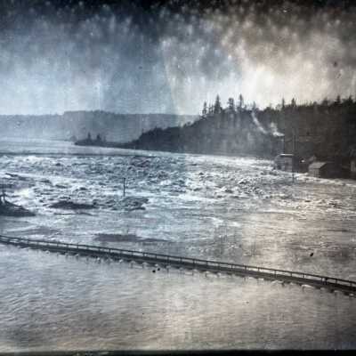 Willamette Falls During Flood, Oregon City