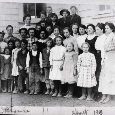 Carver School Students 1911 - Carver, Oregon