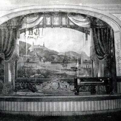 Shively Theater Piano on Stage