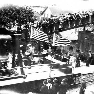 Liberty Bell on tour through Oregon City.