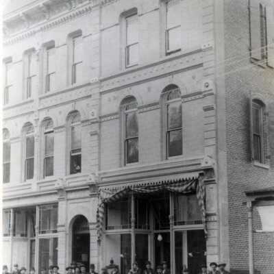 Oregon City 1892 - Electric Hotel in Charman Building
