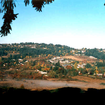 Overlook looking South over Happy Valley School.