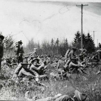 Clackamas - National Guard Hike -1919