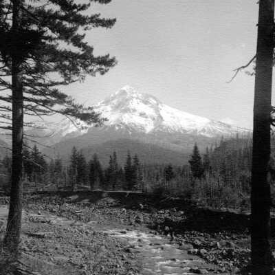 Mt. Hood and Sandy River
