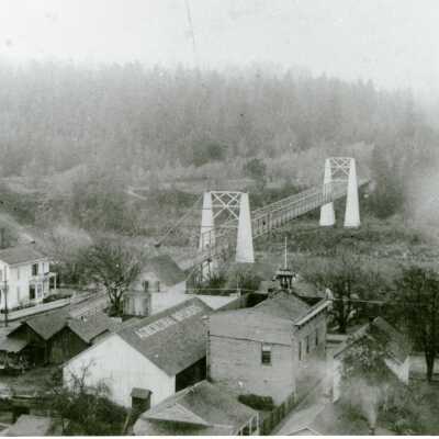 Oregon City- West Linn Suspension Bridge