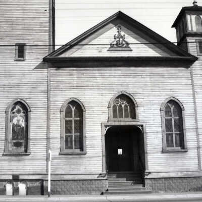 Front of the Oregon City St. John's Catholic Church - 1948