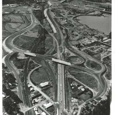 Aerial View of I205. 1969.: Origformat: Print-Photographic