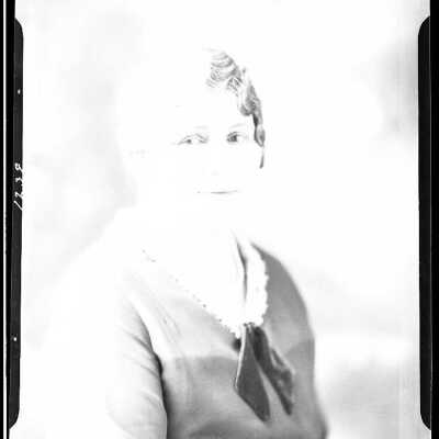 Photograph of a Woman for A.J. Brophy - November 1929 - Negative