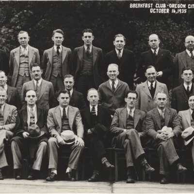 Oregon City breakfast Club, 1935