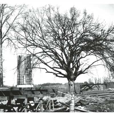 Construction of I205, Abernethy Bridge and Abernethy Elm