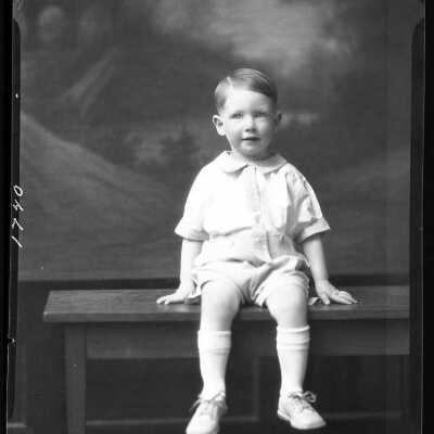 Photo of a Child for Mrs. F. Howard - May 1930