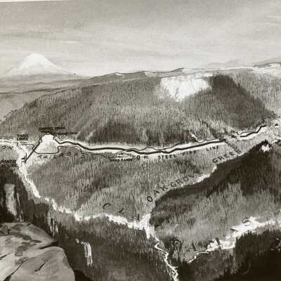 Oak Grove Hydroelectric Project 1923-1924