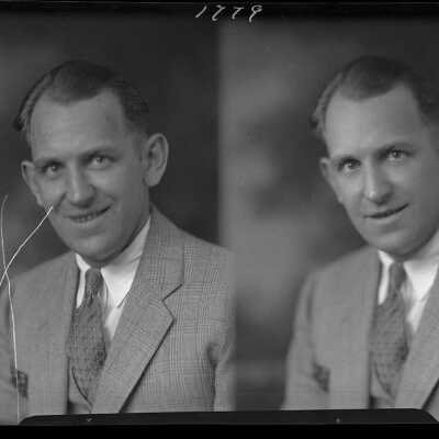 Photo of a man for Mr Brown - June 1930