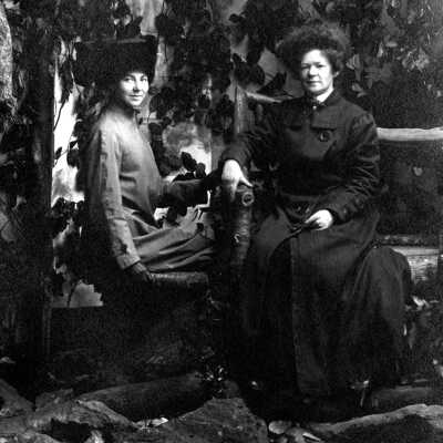 Nan Cochran and Friend.