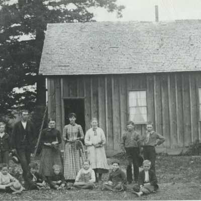 Concord Riverside School Students - 1885