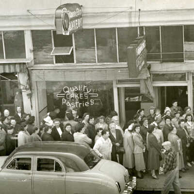 J. C. Penny Reopening After Fire in 1957, Oregon City