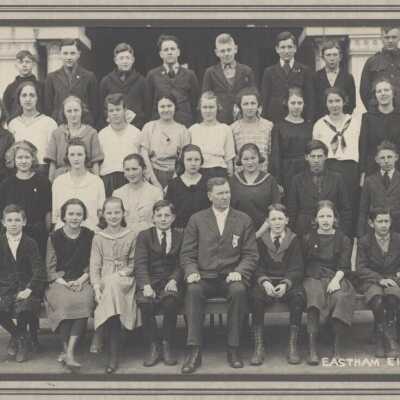 Eastham School Students 1921 - 8th Grade - Oregon City