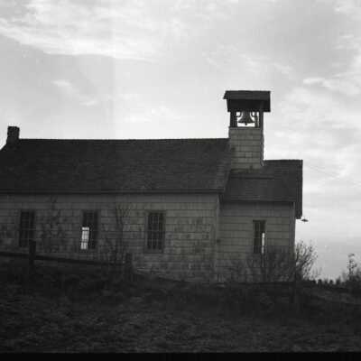 North Highland School 1949 - Side View.