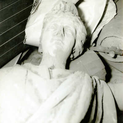 Lady Justice Statue from Oregon City Clackamas County Courthouse. 1959: Copyright: None; Origsize: 5" x 7"; Origformat: Print-Photographic