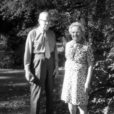 Walter and Lucia Buse: Copyright: None; Origsize: 4" x 6"; Origformat: Print-Photographic