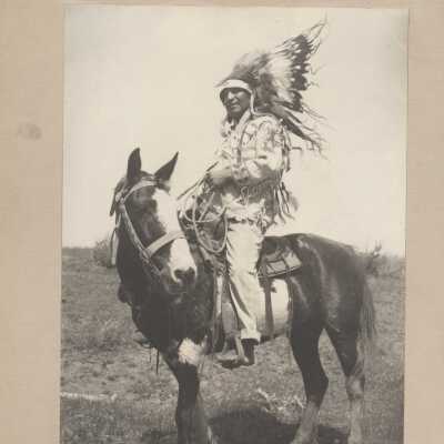 Native American at Molalla Buckroo