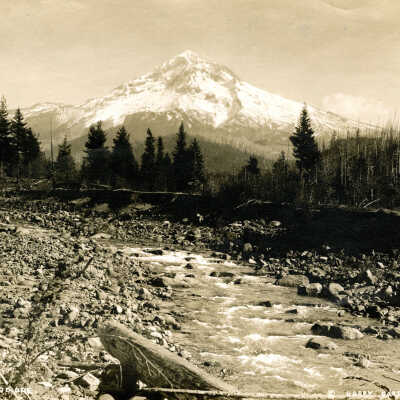 Mt. Hood and Sandy River