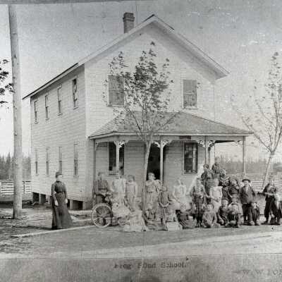 Frog Pond School (Kruse School) - 1900 - on Upper Floor of Tualatin Grange #111