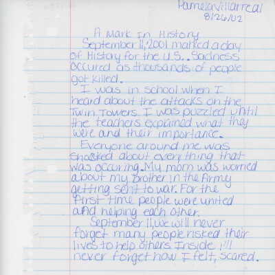 Essay: A Mark in History