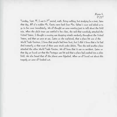 Essay: Untitled