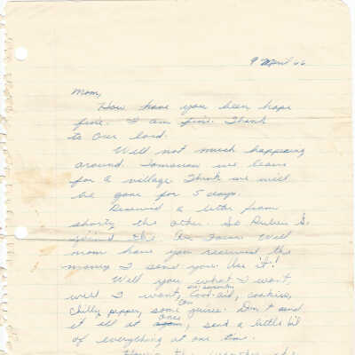 Letter
