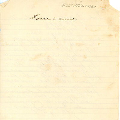 Correspondence