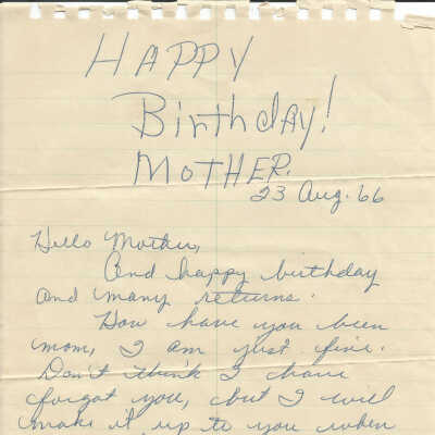 Letter