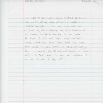Essay: Untitled
