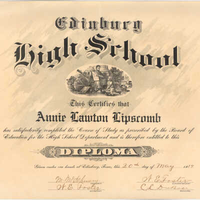High school diploma